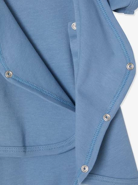 Lot De 3 Bodies Naissance Manches Courtes Lot Bleu - Vertbaudet – Image 6