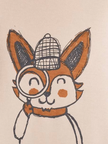 Lot De 3 Bodies "renard" Bébé Manches Courtes Beige Poudré - Vertbaudet – Image 6