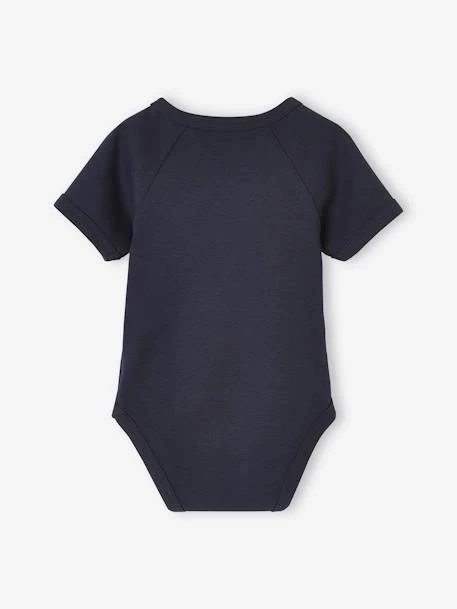 Lot De 3 Bodies "sunshine" Manches Courtes Bébé Ouverture Naissance Lot Encre - Vertbaudet – Image 5