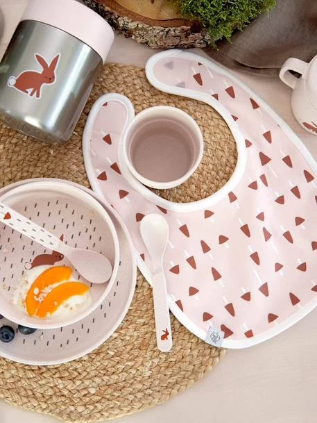 Lot De 5 Bavoirs Bébé LÄSSIG En Coton Biologique Lot De 5 Little Forest Renard - Lassig – Image 3