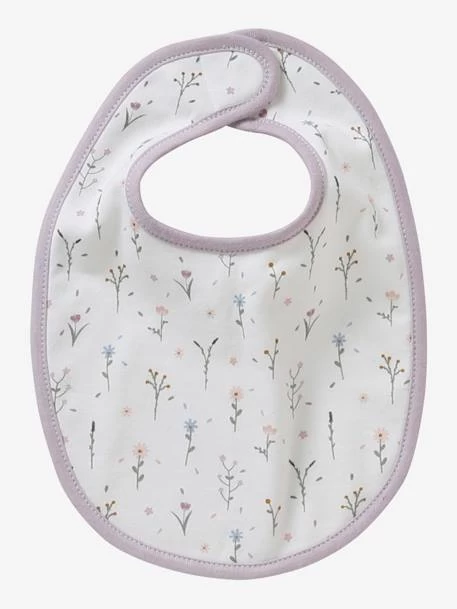 Lot De 5 Bavoirs Naissance Lot Chat Rose - Vertbaudet – Image 2