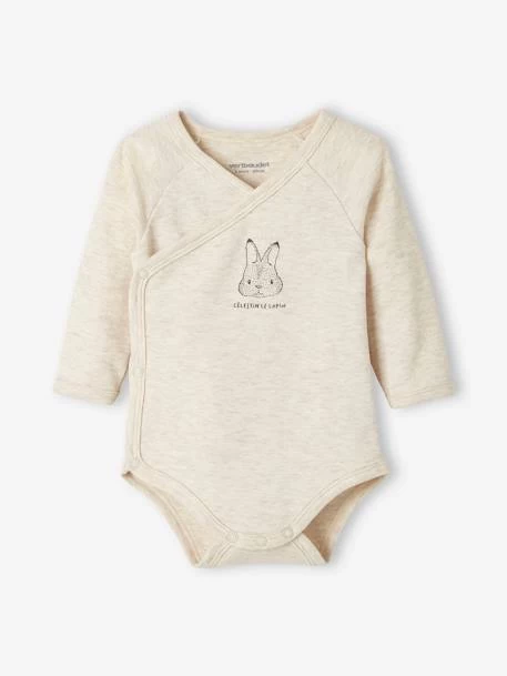 Lot De 5 Bodies Manches Longues Bébé Ouverture Naissance Lot Cannelle - Vertbaudet – Image 4