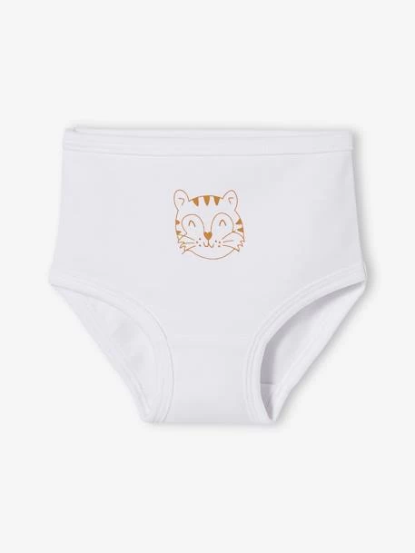 Lot De 5 Culottes Bébé Pur Coton Spécial Couches BASICS Lot Blanc - Vertbaudet – Image 3