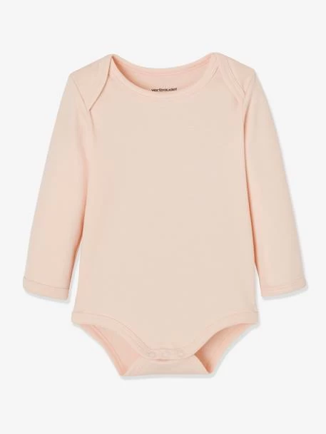 Lot De 7 Bodies Manches Longues Ouverture US Bébé BASICS Lot Vert Grisé - Vertbaudet – Image 4