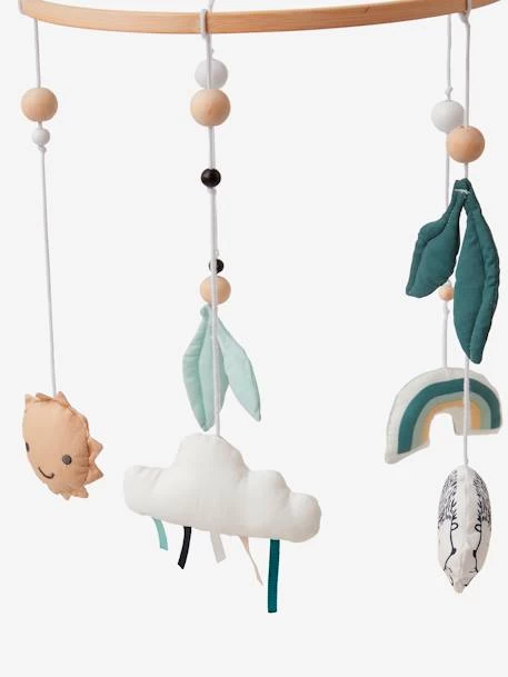 Mobile Musical LOVELY NATURE Avec Jouets En Coton Bio* Vert - Vertbaudet – Image 3
