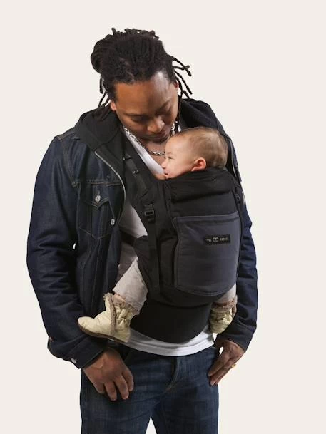Pack Bundle Porte-bébé + Réhausseur + Cale-tête PhysioCarrier LOVE RADIUS By JE PORTE MON BEBE Noir/anthracite - Love Radius JPMB – Image 6