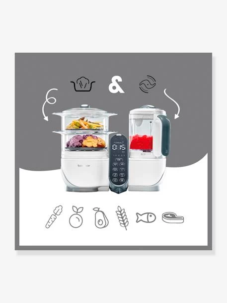 Pack Robot BABYMOOV Nutribaby+/3 Babybols Blanc - Babymoov – Image 4