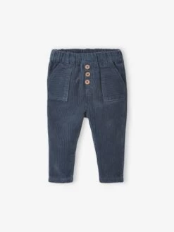 Pantalon Bébé Velours Côtelé Tabac - Vertbaudet