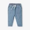 Pantalon En Denim Bébé Double Stone - Vertbaudet