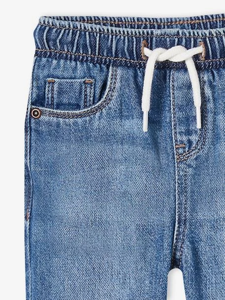 Pantalon En Denim Bébé Taille élastiquée Denim Brut - Vertbaudet – Image 3