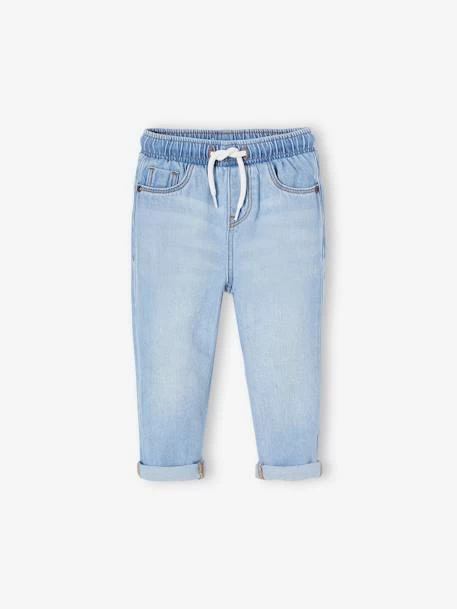 Pantalon En Denim Bébé Taille élastiquée Denim Brut - Vertbaudet – Image 4