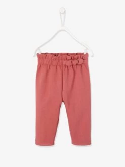 Pantalon En Molleton Bébé Taille élastiquée BASICS Encre - Vertbaudet