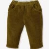 Pantalon En Velours Bébé CYRILLUS Vert Terreau - Cyrillus