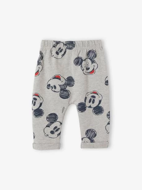Pantalon Forme Sarouel Mickey® Bébé Gris Moyen Uni Avec Decor - Mickey – Image 2