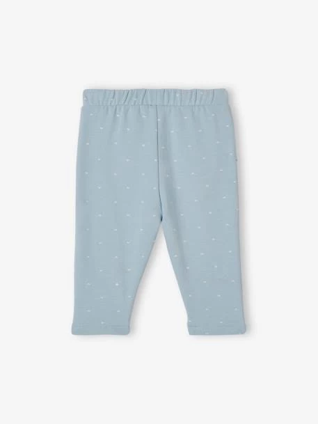 Pantalon Molleton Bébé Fille Bleu Ciel - Vertbaudet – Image 2