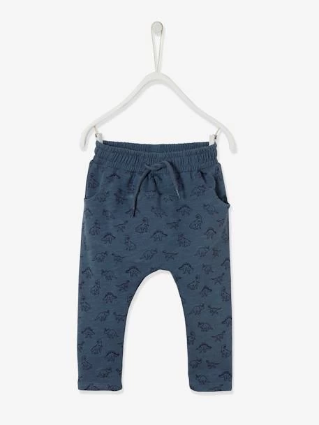 Pantalon Molleton Bébé Garçon Vert Imprimé - Vertbaudet