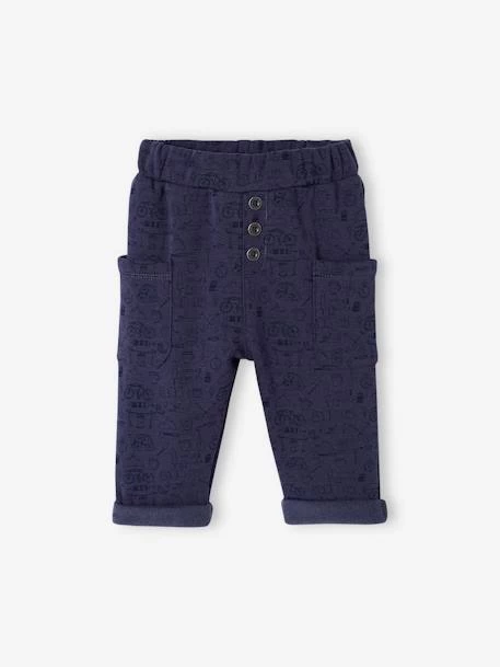 Pantalon Molleton Bébé Imprimé Gris Chiné Imprimé - Vertbaudet – Image 5