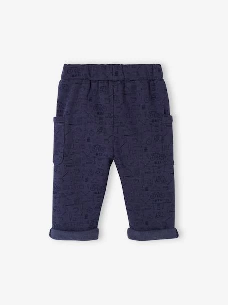Pantalon Molleton Bébé Imprimé Gris Chiné Imprimé - Vertbaudet – Image 6