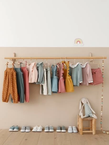 Pantalon Taille élastiquée Bébé Fille Vert Céladon - Vertbaudet – Image 5