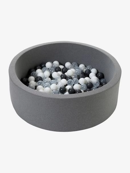 Parc à Balles En Mousse + 200 Balles Gris - Vertbaudet – Image 5