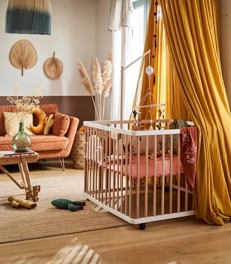 Parc En Bois Pliant VERTBAUDET Naturel - Vertbaudet – Image 5