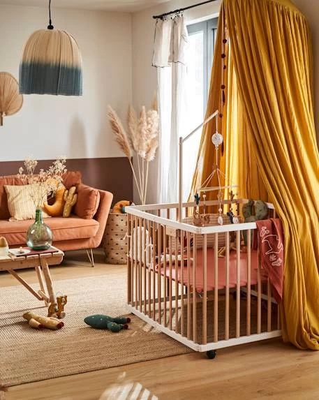 Parc En Bois Pliant VERTBAUDET Naturel - Vertbaudet – Image 6