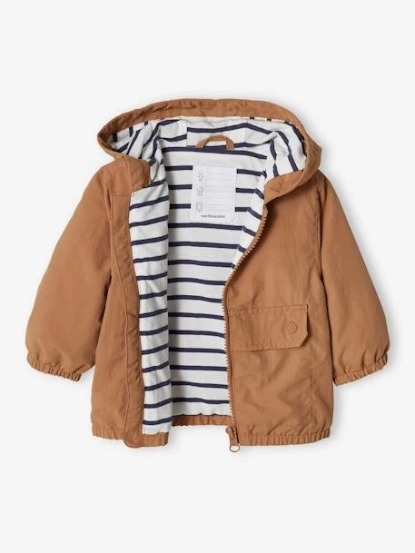 Parka Bébé Garçon Avec Capuche Cappuccino - Vertbaudet – Image 2