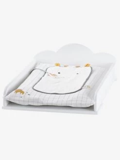 Plan à Langer Universel 52 Cm Nuage Blanc - Vertbaudet
