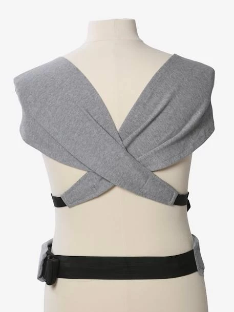 Porte-bébé Ventral Physiologique + Vertbaudet Gris Chiné - Vertbaudet – Image 4