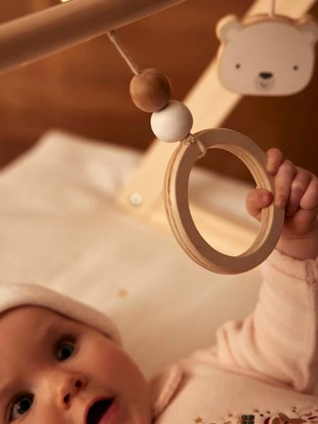 Portique D'éveil Base Triangle En Bois FSC® Beige - Vertbaudet – Image 3