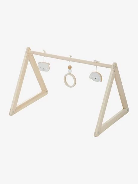 Portique D'éveil Base Triangle En Bois FSC® Beige - Vertbaudet – Image 4