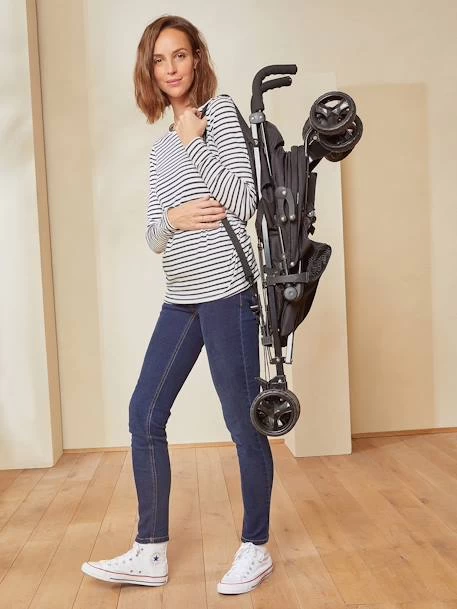 Poussette-canne Multiposition Vertbaudet Facilcity 2 Noir/gris - Vertbaudet – Image 4