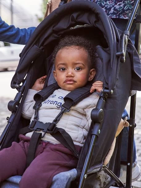 Poussette-canne Multiposition Vertbaudet Facilcity 2 Noir/gris - Vertbaudet – Image 6