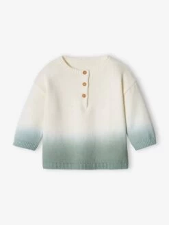Pull Bébé Tie And Dye écru - Vertbaudet