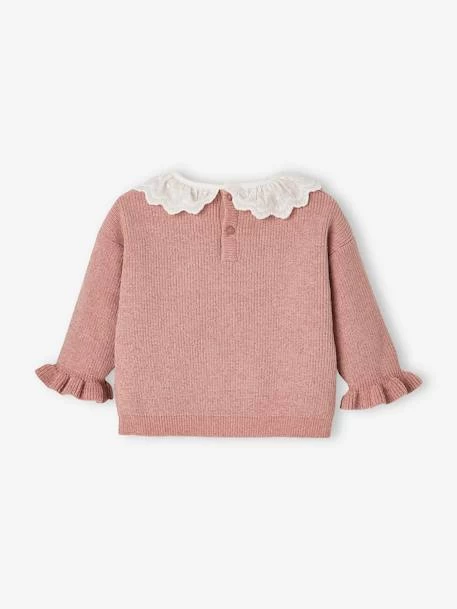 Pull Collerette Bébé Lilas - Vertbaudet – Image 2