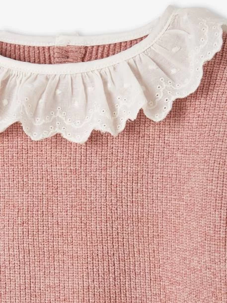 Pull Collerette Bébé Lilas - Vertbaudet – Image 3