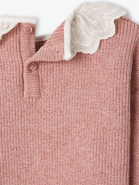 Pull Collerette Bébé Lilas - Vertbaudet – Image 4