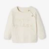 Pull Petit Trésor Bébé Beige Chiné - Vertbaudet