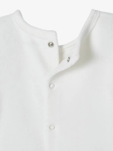 Pyjama 2 Pièces En Velours Bébé Noël Ivoire - Vertbaudet – Image 5