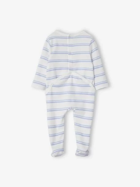 Pyjama Bébé Disney® Mickey Rayé Bleu Et Blanc - Mickey – Image 2