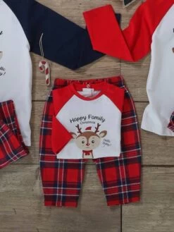 Pyjama Bébé Spécial Noël Capsule Famille écru - Vertbaudet
