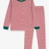 Pyjama Milleraies En Coton Bio PETIT BATEAU Rouge - Petit Bateau