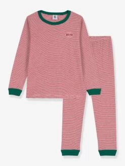 Pyjama Milleraies En Coton Bio PETIT BATEAU Rouge - Petit Bateau