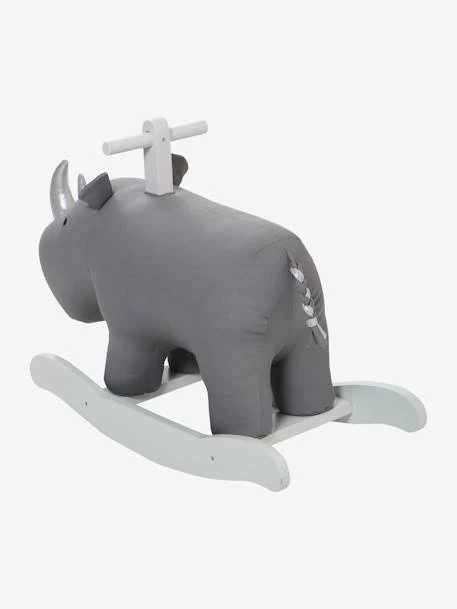 Rhinocéros à Bascule FSC® Gris - Vertbaudet – Image 5