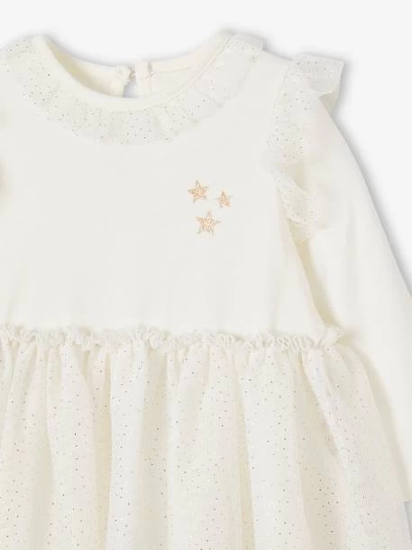 Robe En Tulle Bébé écru - Vertbaudet – Image 3