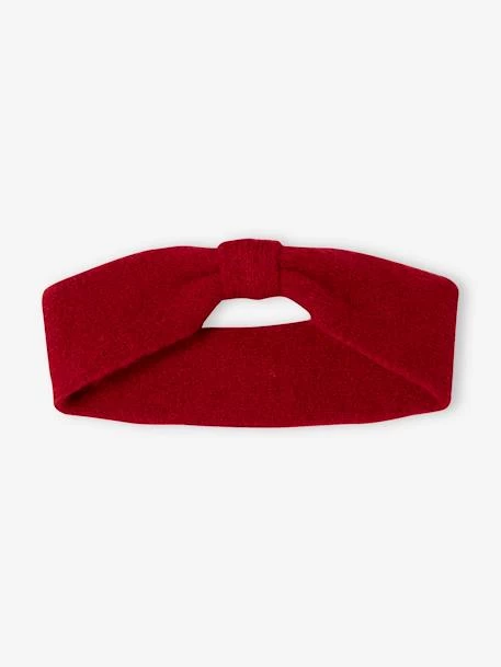 Robe Jacquard Bébé Son Bandeau Et Collant Assorti Rouge - Vertbaudet – Image 3