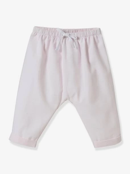 Sarouel Bébé En Piqué De Coton CYRILLUS Rose Tendre - Cyrillus