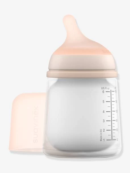 Set Biberon Zero.Zero + Sucette SUAVINEX Rose Nude - Suavinex – Image 4