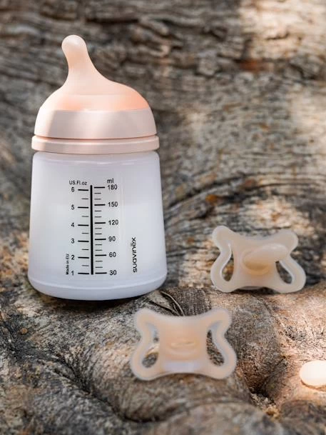 Set Biberon Zero.Zero + Sucette SUAVINEX Rose Nude - Suavinex – Image 6