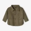 Surchemise Bébé Poche Imprimée Olive - Vertbaudet